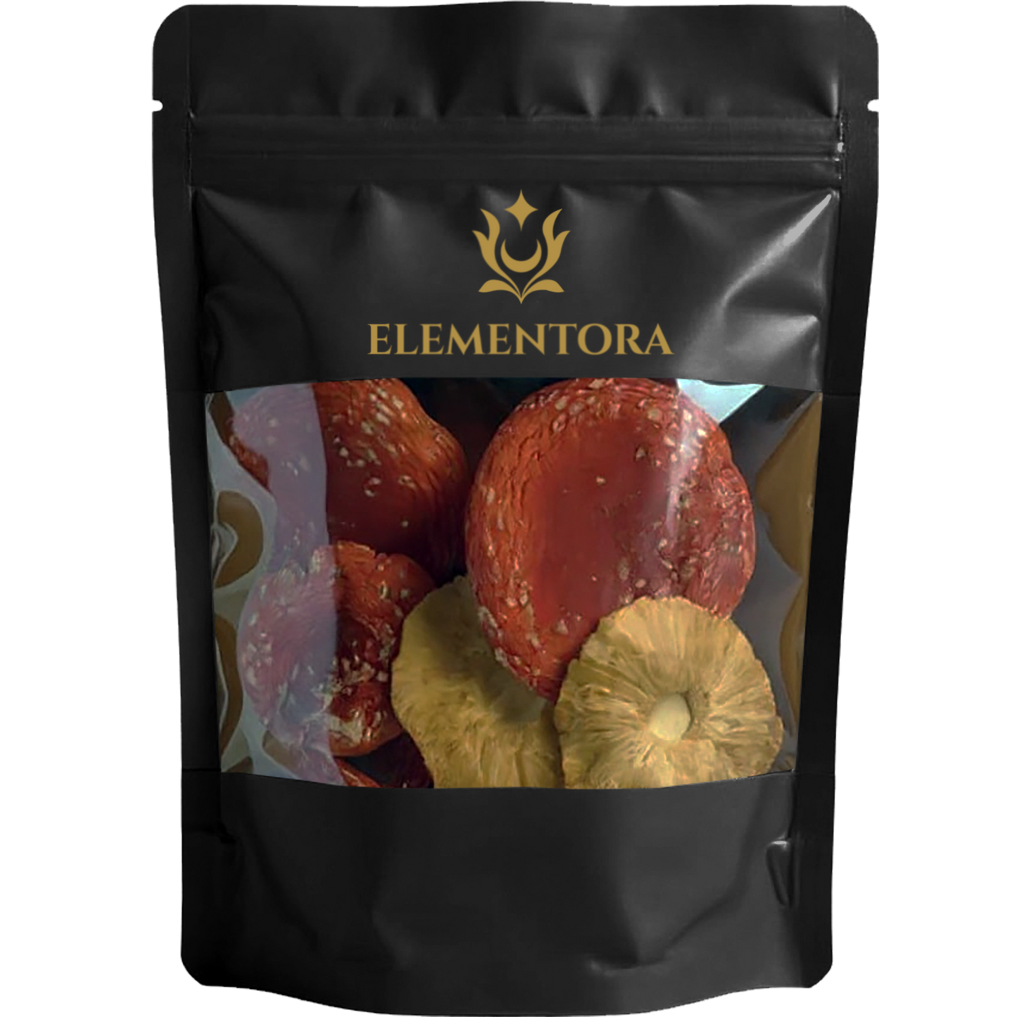 Premium Amanita muscaria – Fliegenpilz Kappen (Getrocknet)