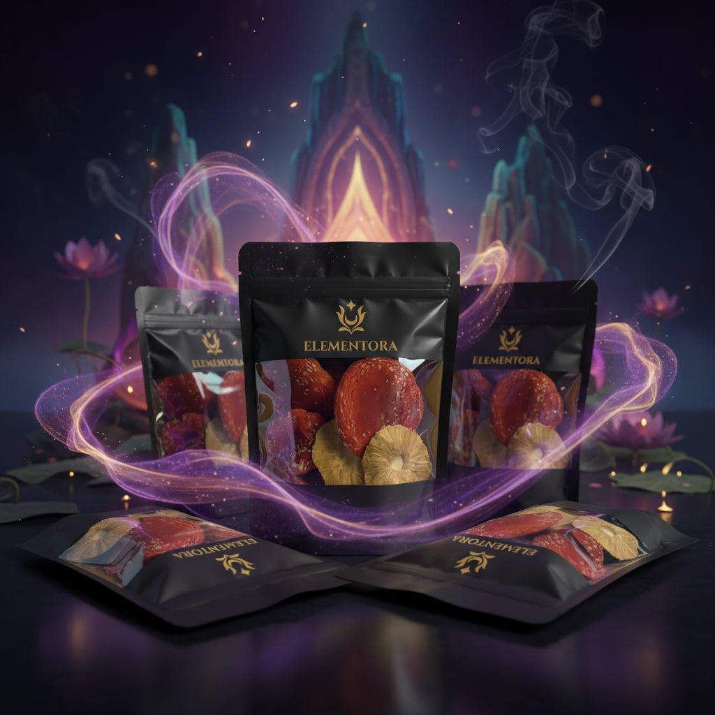 Premium Amanita muscaria – Fliegenpilz Kappen (Getrocknet)