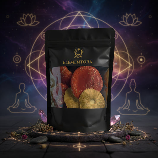 Premium Amanita muscaria – Fliegenpilz Kappen (Getrocknet)