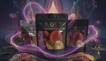 Premium Amanita muscaria – Fliegenpilz Kappen (Getrocknet)